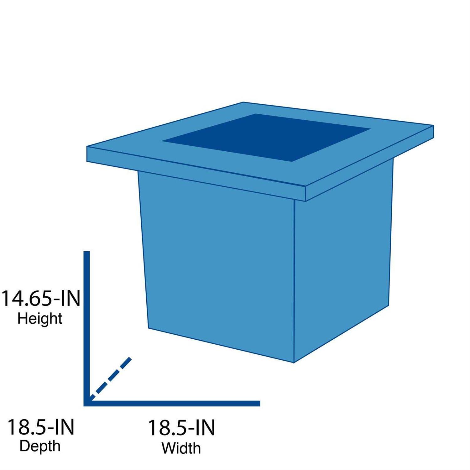 Bond Signature 18.5-in W 54000-BTU Bronze Portable Steel Propane Gas Fire Pit - Image 2