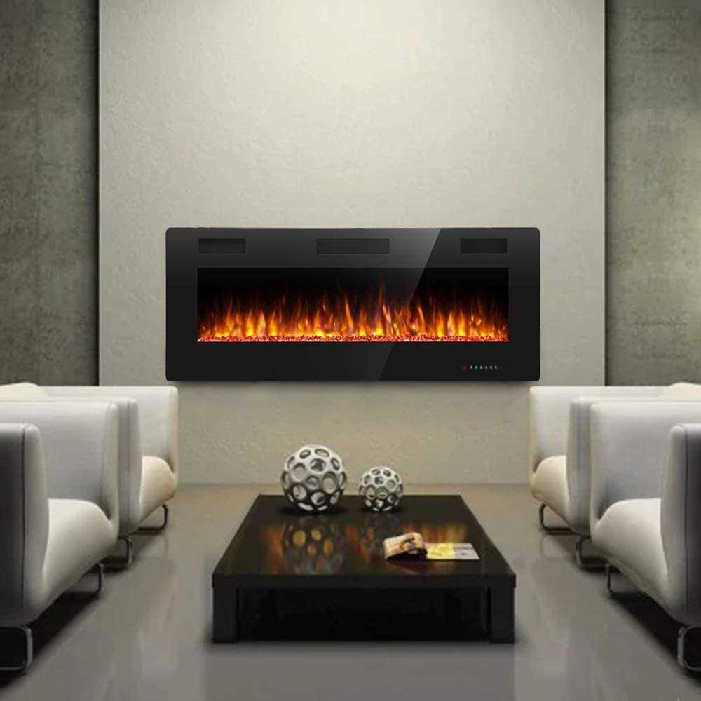 Antarctic Star 30 Inch Electric Fireplace in-Wall Recessed and Wall Mounted, Fireplace Heater and Linear Fireplace with Multicolor Flame - Image 5