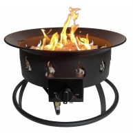 AZ Patio Heaters AZ Patio Round Portable Camp Fire Pit