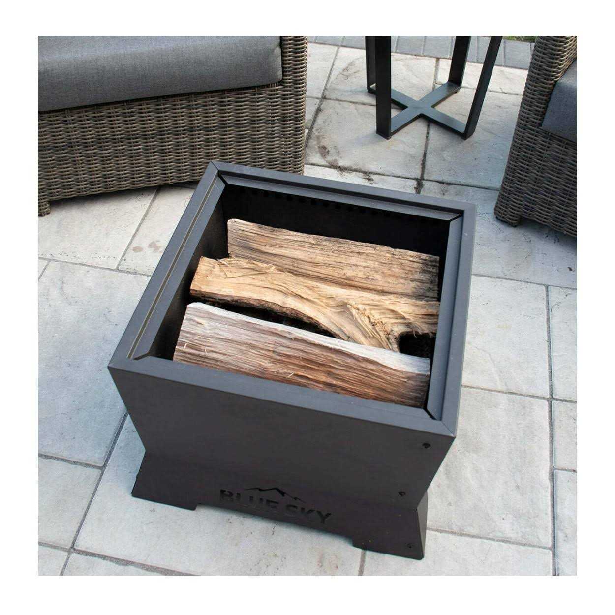 Blue Sky Square Peak Smokeless Patio Fire Pit - Image 2