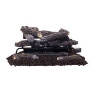 allen + roth 33,000-BTU Dual Vent-free Gas Fireplace Logs with Thermostat & Remote VFL3-RO24DRL