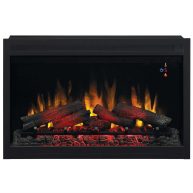ClassicFlame 36-in Black Electric Fireplace Insert