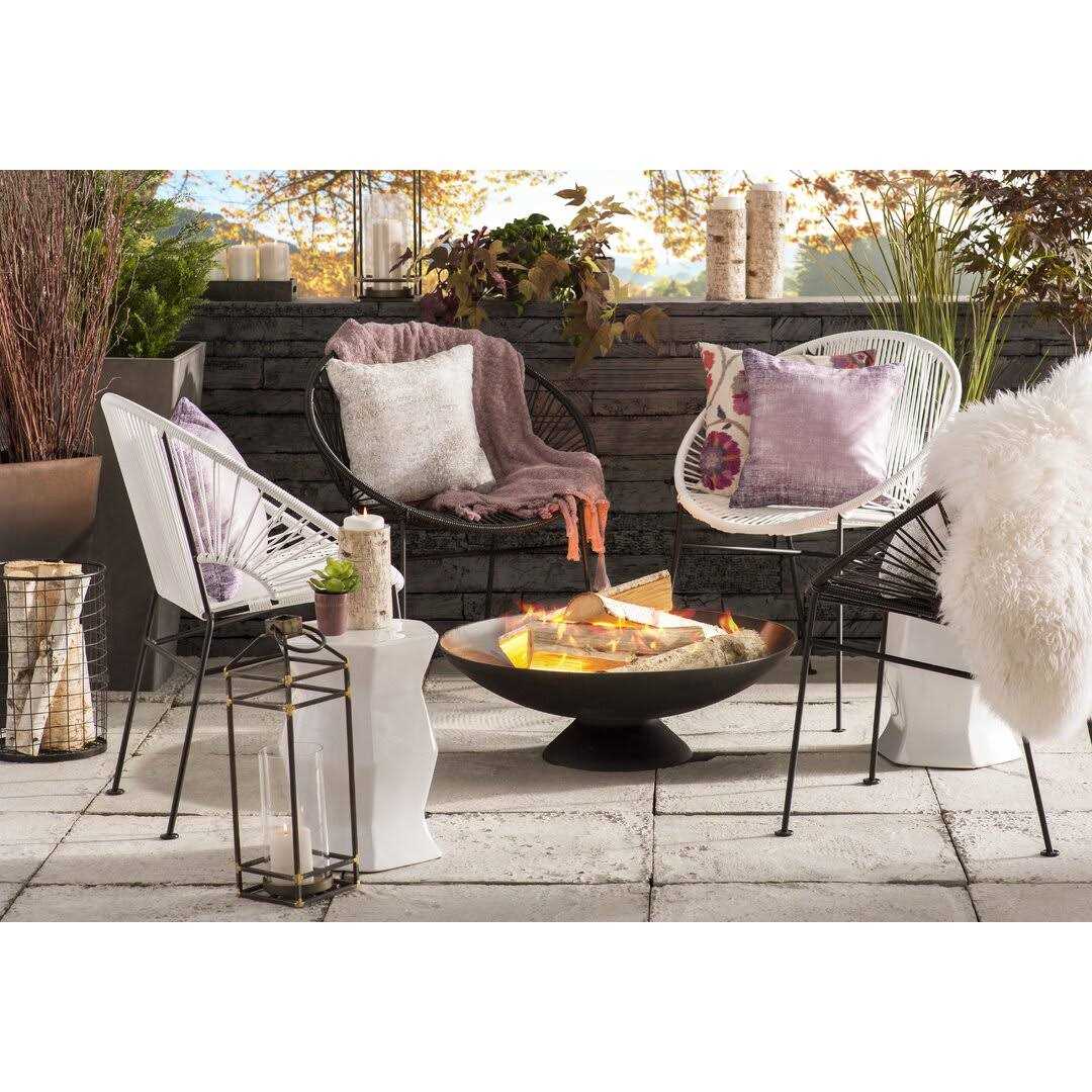 Millwood Pines Howland Cast Iron Wood Burning Fire Pit - Image 3