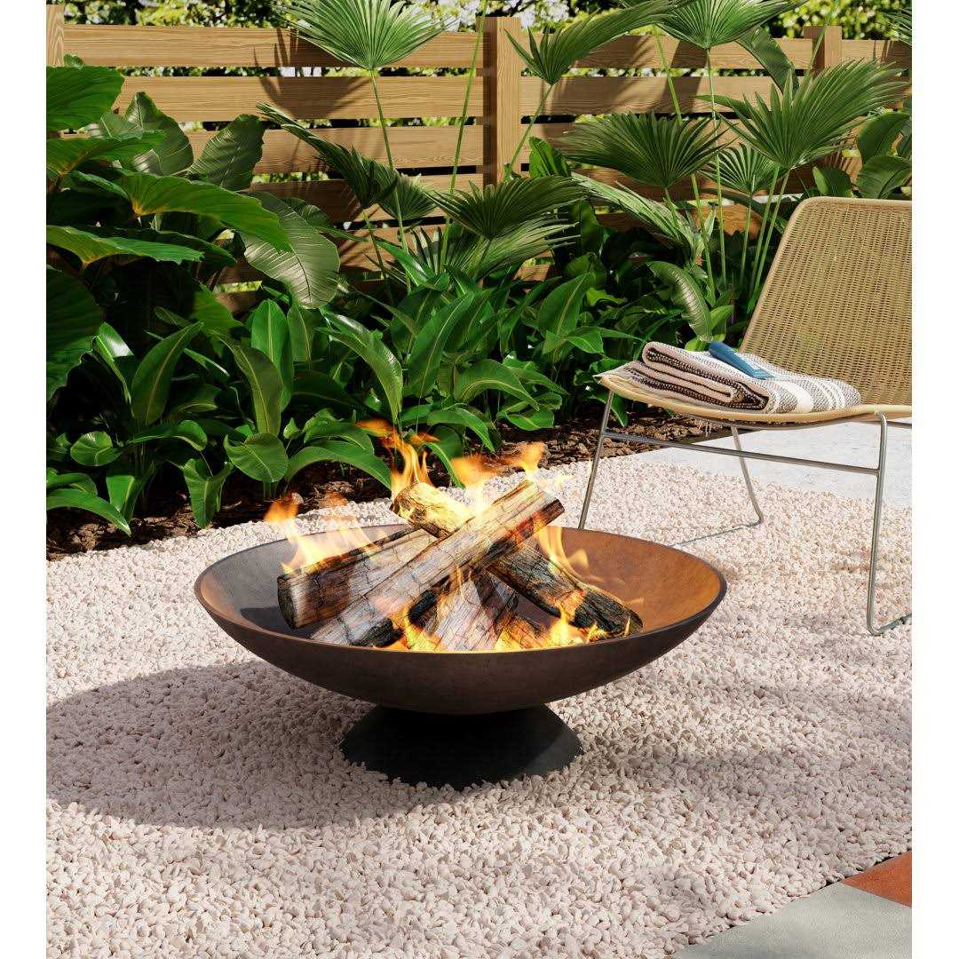 Millwood Pines Howland Cast Iron Wood Burning Fire Pit - Image 5