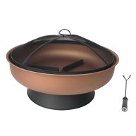 Origin 21 29.53-in W Copper and Black Steel Wood-Burning Fire Pit OFW402R
