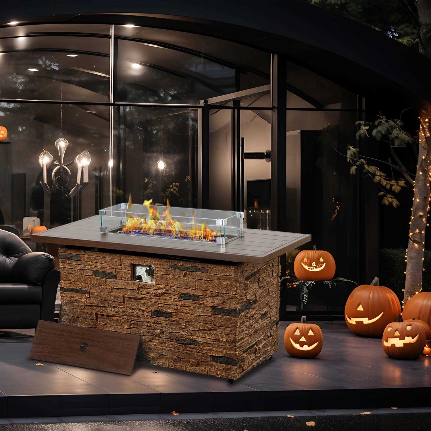 Pizzello Propane Fire Pit Table - Image 2