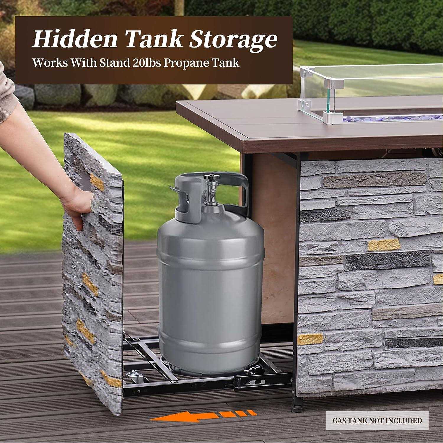 Pizzello Propane Fire Pit Table - Image 5