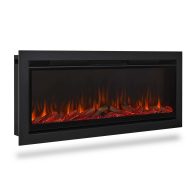 Real Flame 49 in. Wall-Mounted/Recessed Electric Fireplace Insert