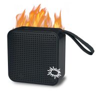 MSELTOS Fireplace Crackling Sound Maker 2 in 1 Realistic Rechargeable Fire Crackling Sound Machine for Gas & Electric Fireplace