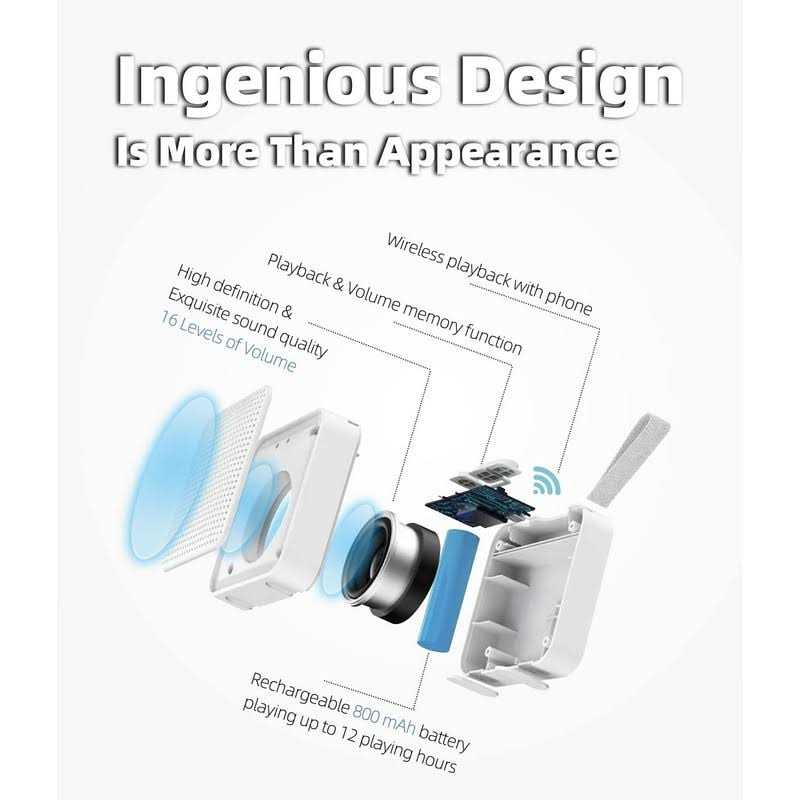 MSELTOS Fireplace Crackling Sound Maker 2 in 1 Realistic Rechargeable Fire Crackling Sound Machine for Gas & Electric Fireplace - Image 5