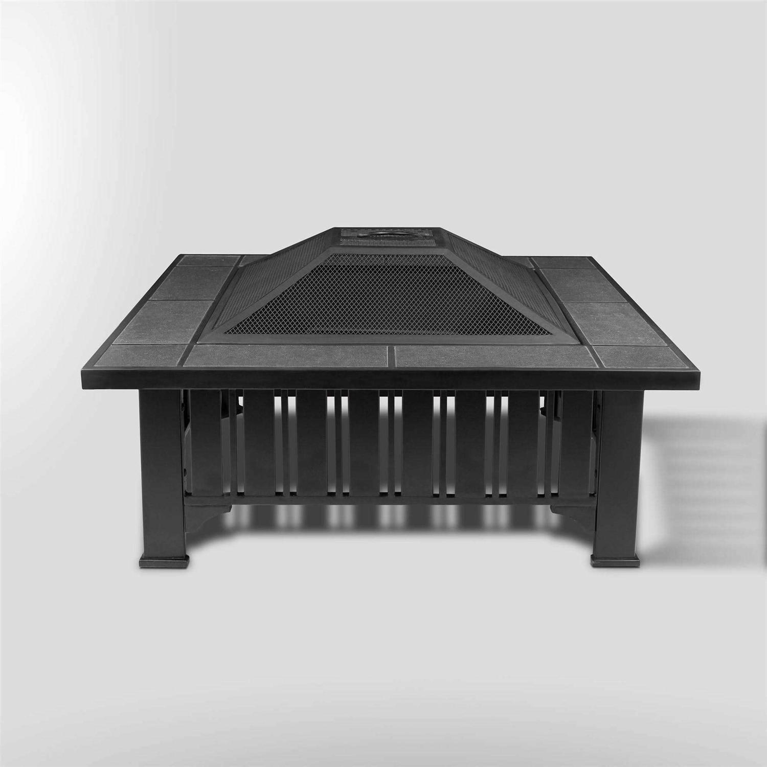 Real Flame Lafayette Wood Burning Fire Pit - Image 4