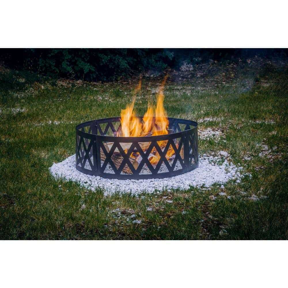 Pleasant Hearth Ofw884fr Lattice Fire Ring - Image 3