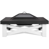 Real Flame Austin Wood Burning Fire Table