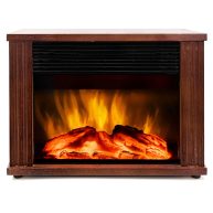 DONYER POWER Mini Electric Fireplace 1500W Protable Fireplace Heater