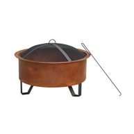 Bond Sterling Oaks Tripoli 26 In. Round Wood Burning Fire Pit