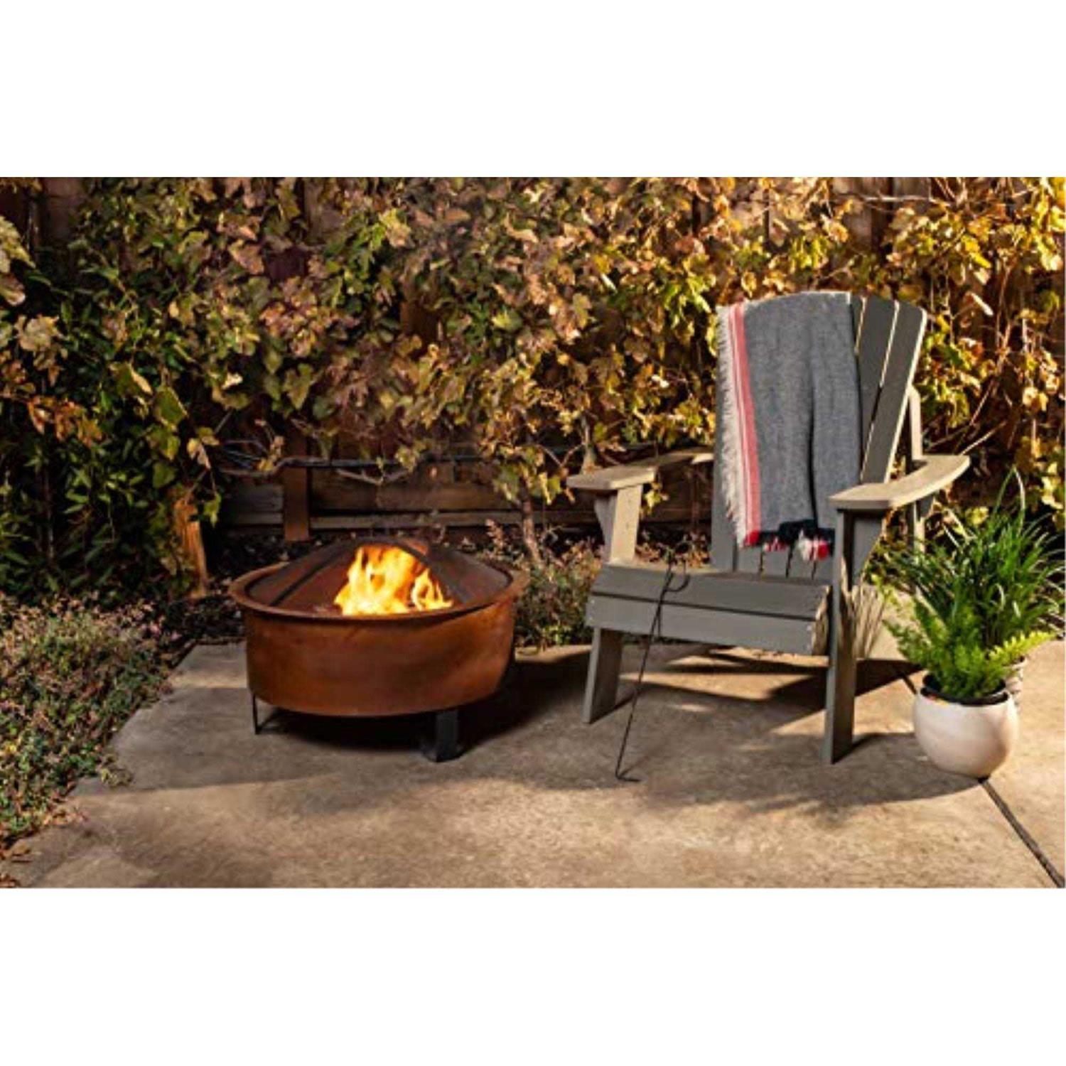 Bond Sterling Oaks Tripoli 26 In. Round Wood Burning Fire Pit - Image 5