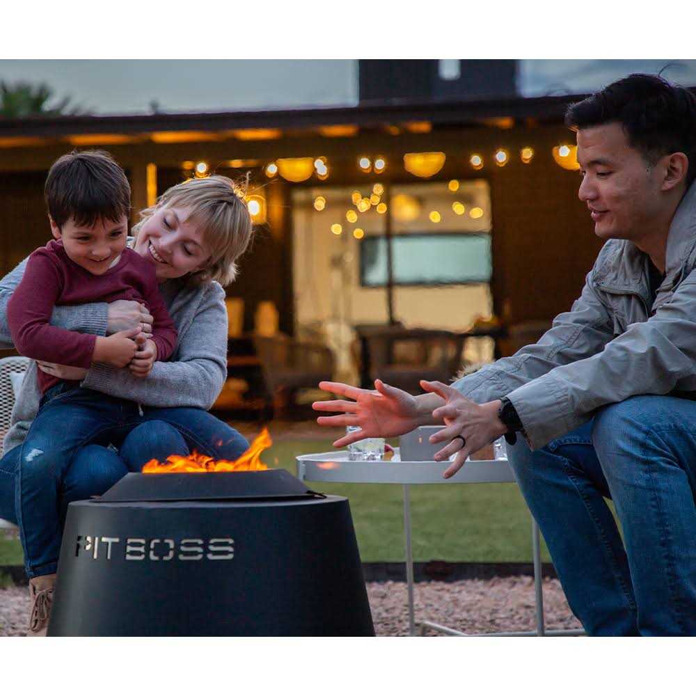 Pit Boss Smokeless Fire Pit Black 10842 - Image 3