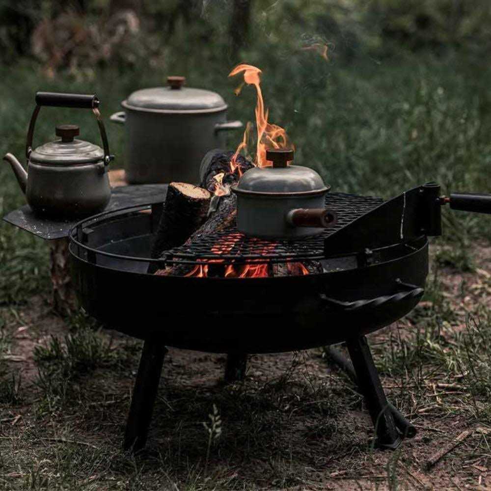 Barebones Cowboy Fire Pit Grill - Image 5