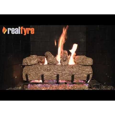 Real Fyre Golden Oak Vented Gas Log Set - Image 3