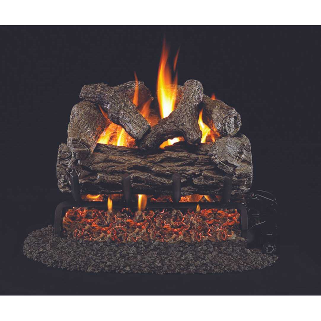 Real Fyre Golden Oak Vented Gas Log Set - Image 4