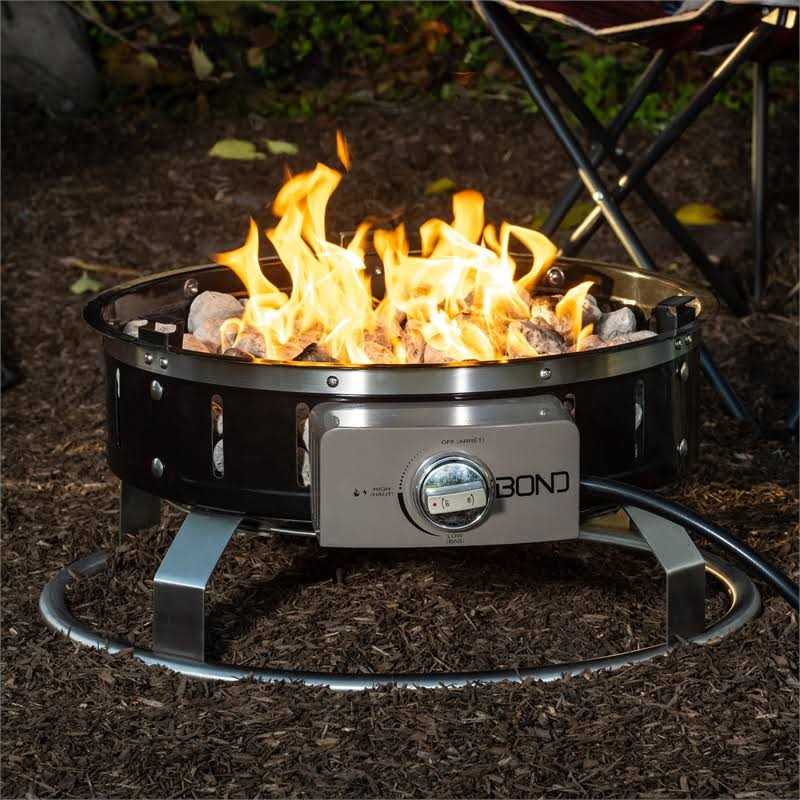 Bond Platinum 22.85 In. Portable Gas Fire Pit - Image 4