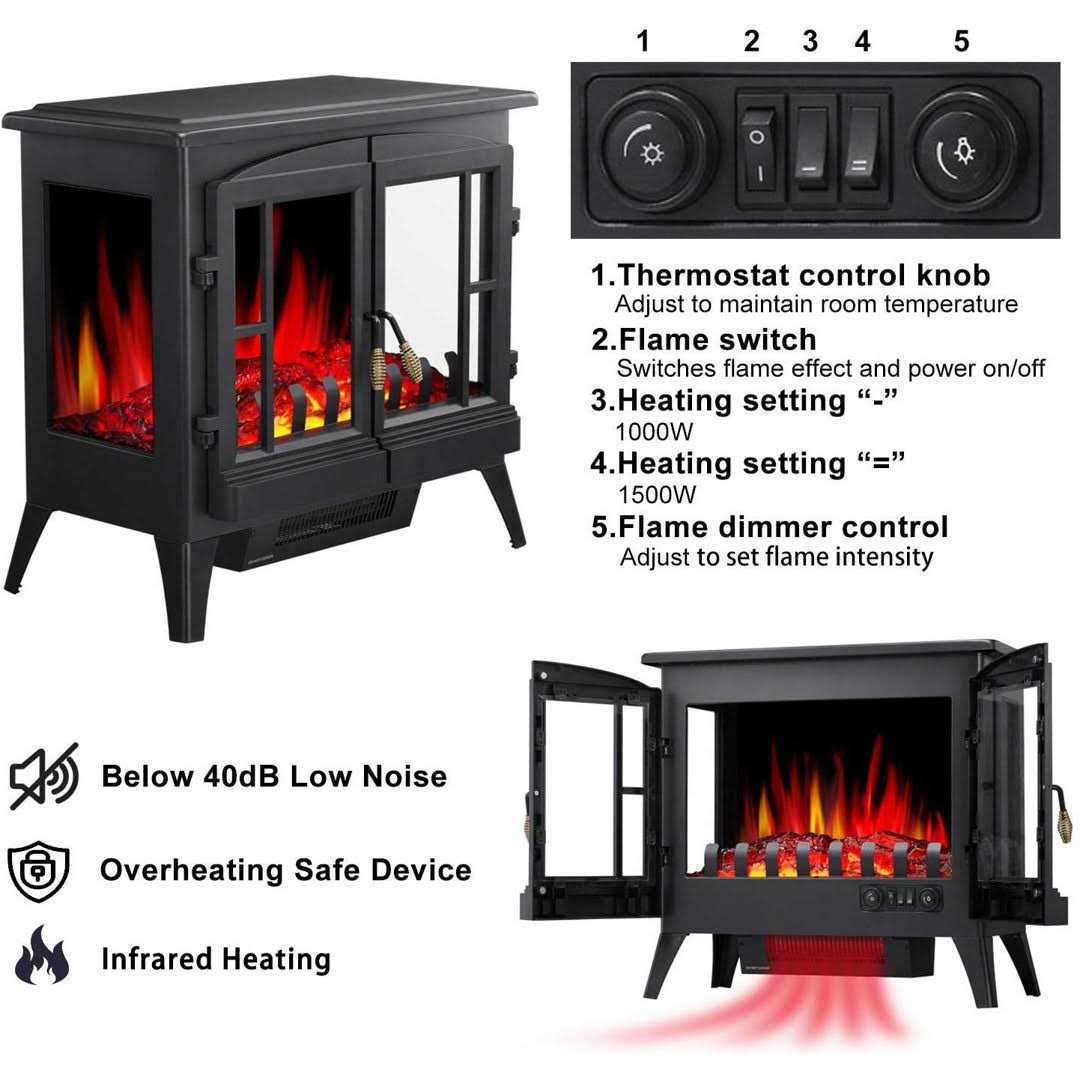 Covent Infrared Electric Stove Winston Porter - Image 5