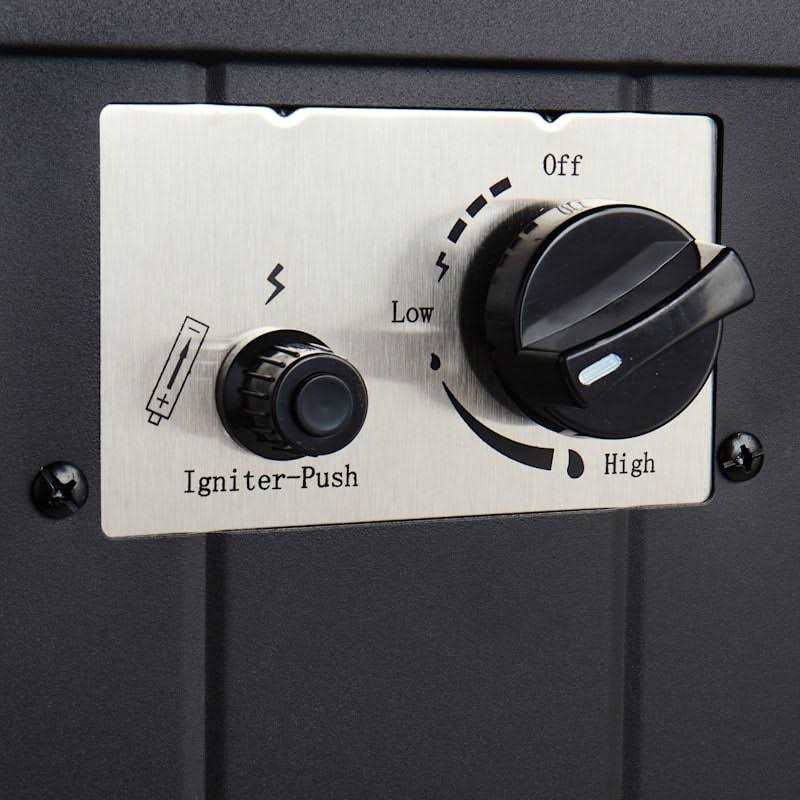 At Home Grammercy Gas Fire Pit Table Stainless Burner 50000 Btu - Image 3