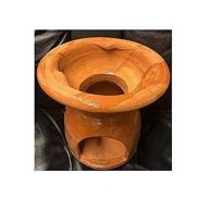 Mexican Large Clay Barro Brasero BBQ Grill Fire Pit Outdoor Stove 8 inch x 8 inch Made in Mexico