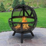 Outdoor Leisure Products Model 5510 30 inch Fireball Outdoor Fireplace