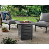Mainstays 28 Metal Propane Gas Fire Pit