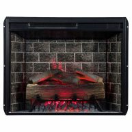 Modern Ember Uptown 28-In Smart Electric Fireplace Insert & Trim Kit