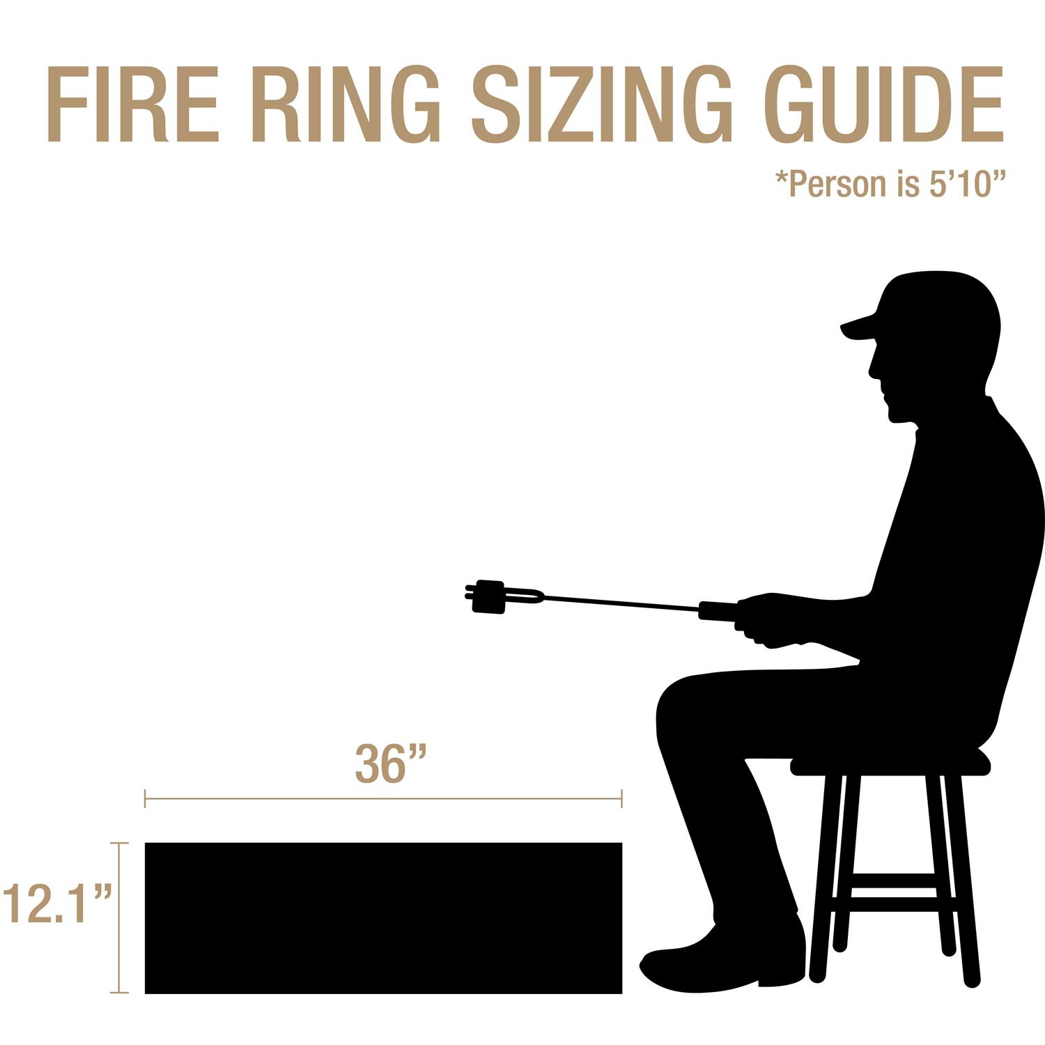 Pleasant Hearth Wilderness Fire Ring - Image 4