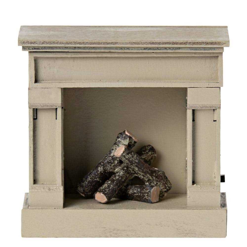 Maileg Fireplace Off White - Image 2
