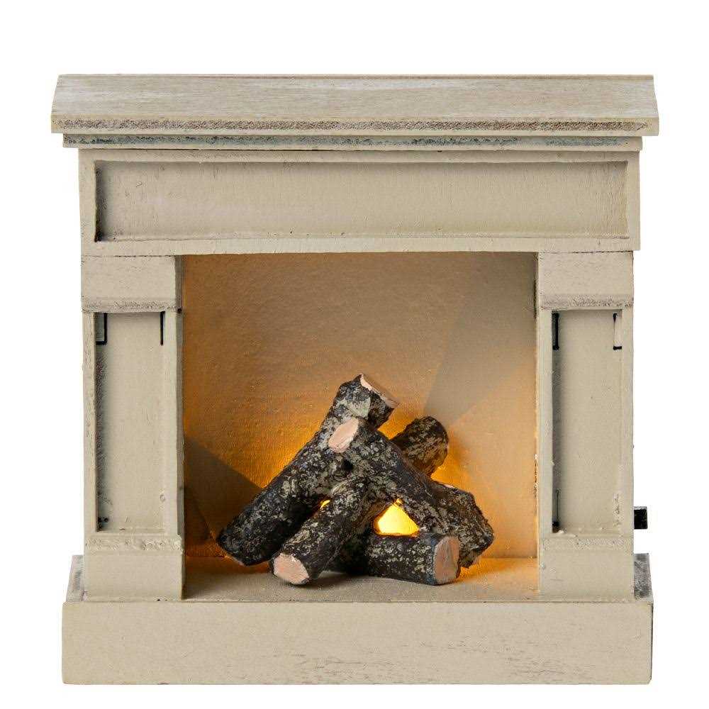 Maileg Fireplace Off White - Image 3
