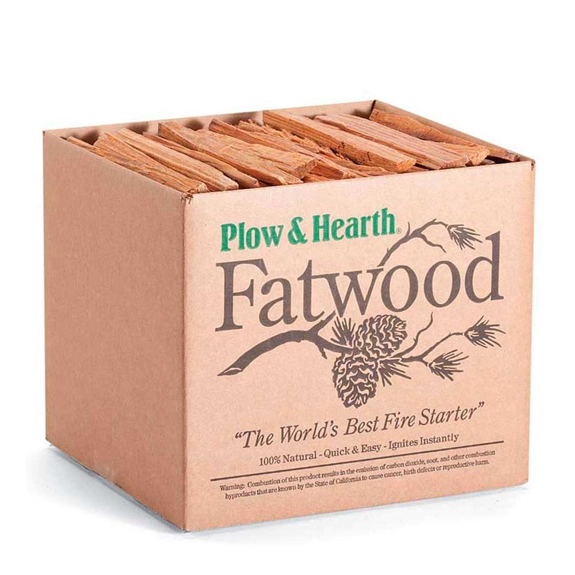 Plow Hearth Fatwood Fire Starter