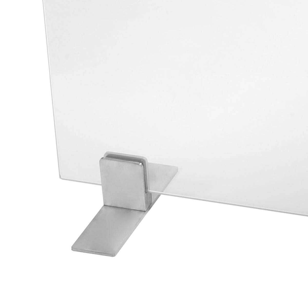 Barton Fireplace Screen Tempered Glass 1 Panel Fire Door Freestanding Cover Decorative Spark Guard Gate Grate - Image 2