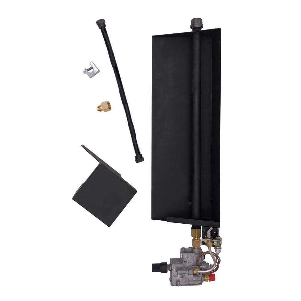 American Gas Log Cheyenne Glow Vented Natural Gas Fireplace Log Set with Complete Kit - Image 2