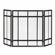 Pleasant Hearth Mission Style Fireplace Screen FA017SB