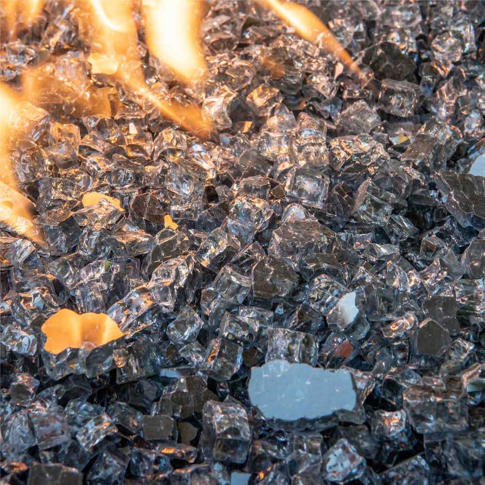 1/2 in. 10 lbs. Bronze Original Fire Glass for Indoor and Outdoor Fire Pits or Fireplaces - Image 5