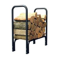 Panacea Log Rack Black Powder Coated Steel