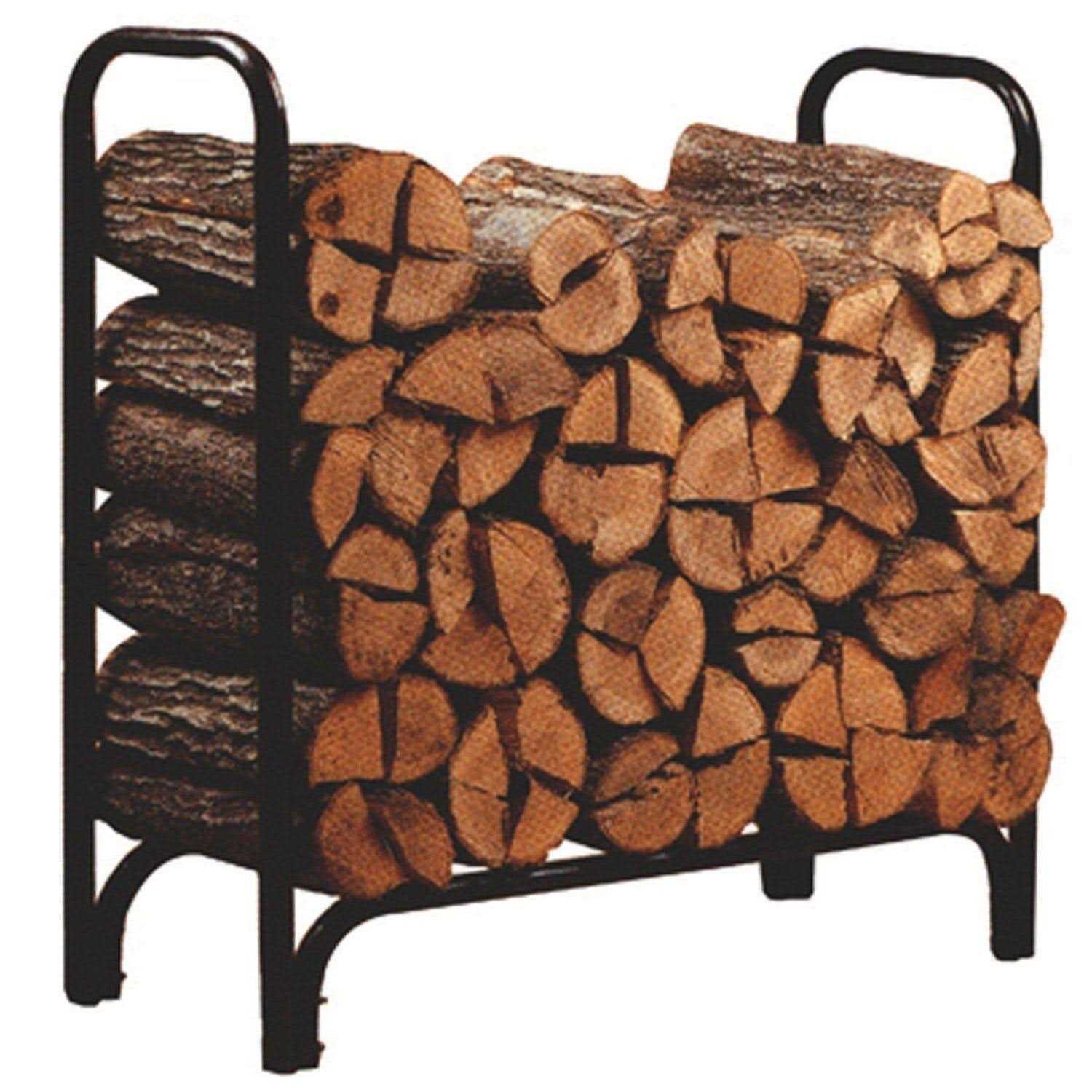 Panacea Black Deluxe Steel Log Rack - Image 5