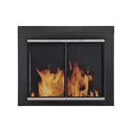 Pleasant Hearth Alsip Large Glass Fireplace Doors AP-1132