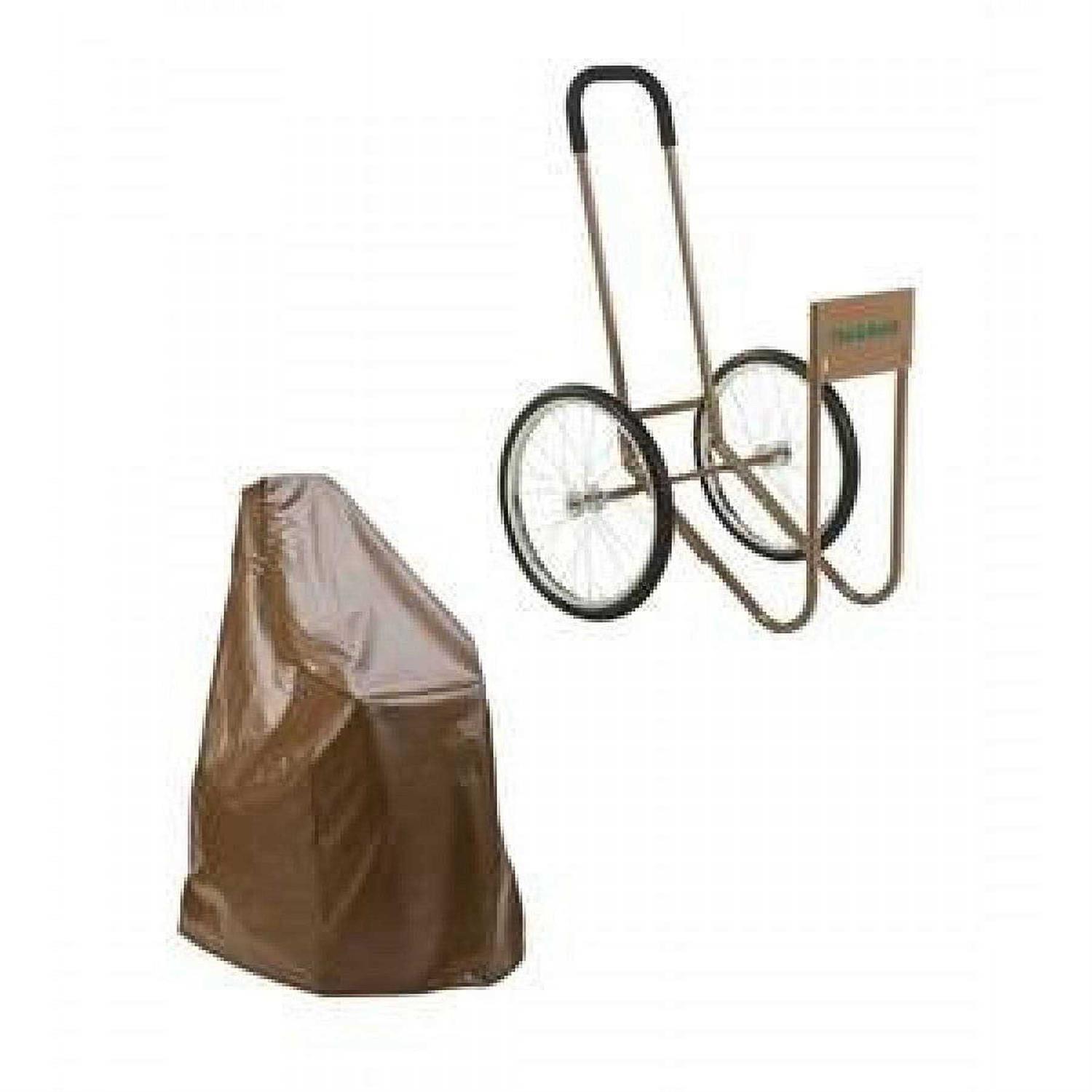 Plow & Hearth Rolling Wood Caddy - Image 2