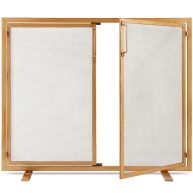 Best Choice Products 38.5x31in 2-Door Fireplace Screen
