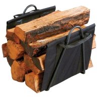 Panacea Fireplace Log Tote&Stand