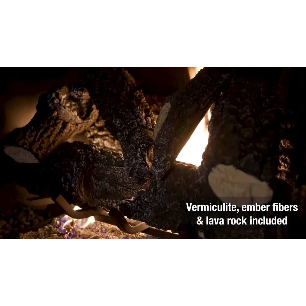 Pleasant Hearth Arlington Ash Vented Gas Log Set VL-AA24D - Image 2