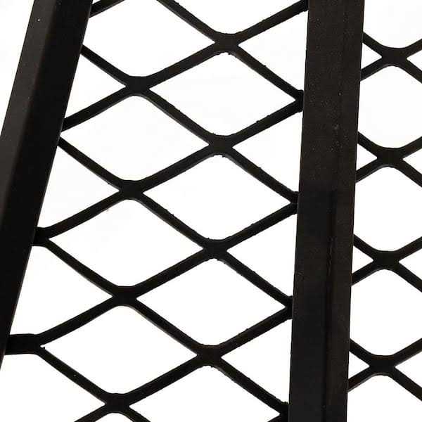 Pleasant Hearth Steel Fireplace Grate with Ember Retainer - Image 2