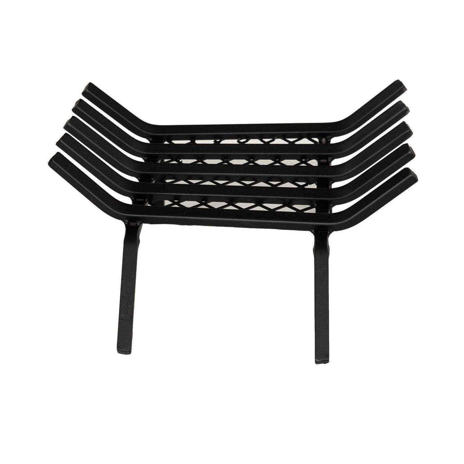 Pleasant Hearth Steel Fireplace Grate with Ember Retainer - Image 5