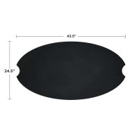 Real Flame Riverside Oval Powder Coated Steel Lid