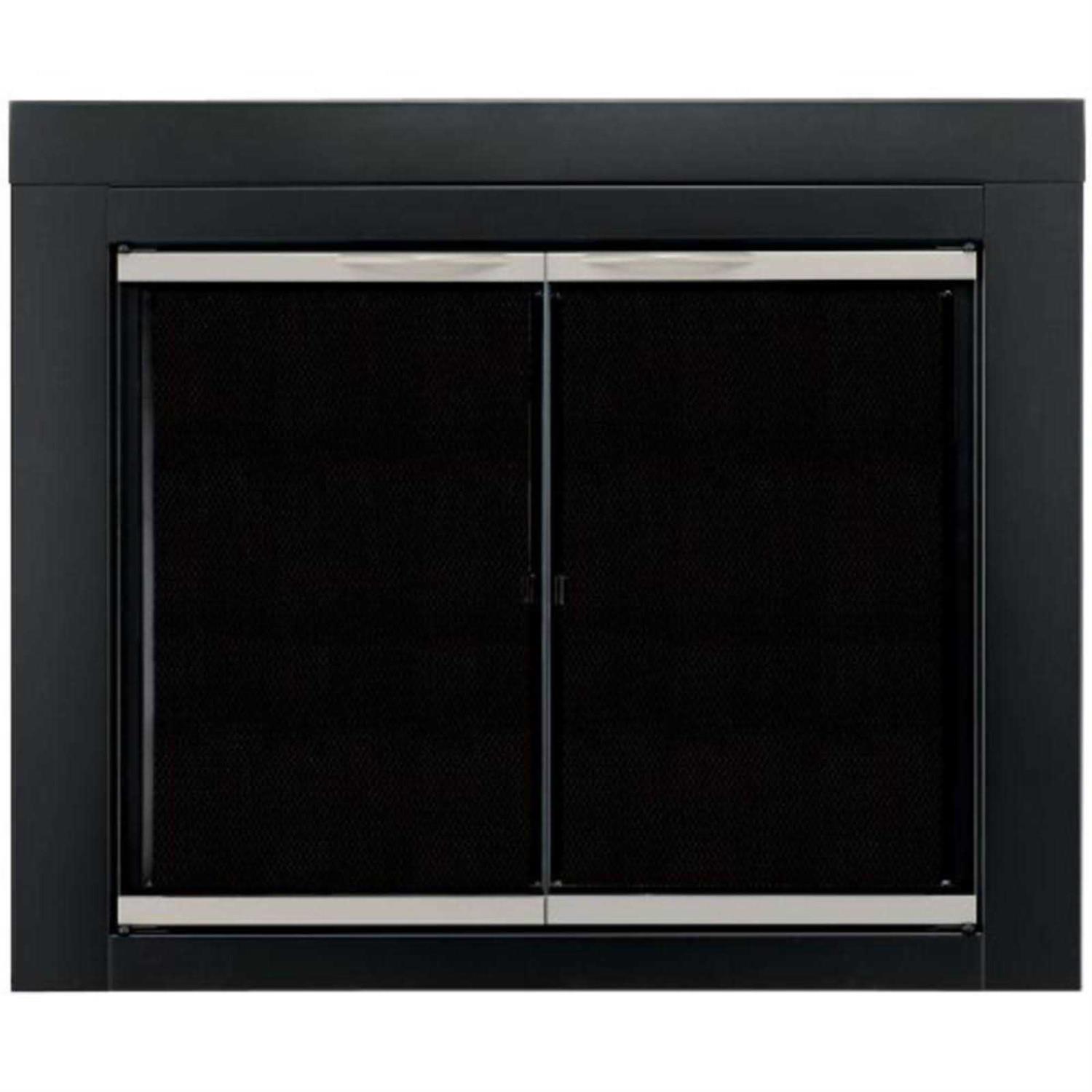 Pleasant Hearth Alsip Medium Glass Fireplace Doors AP-1131
